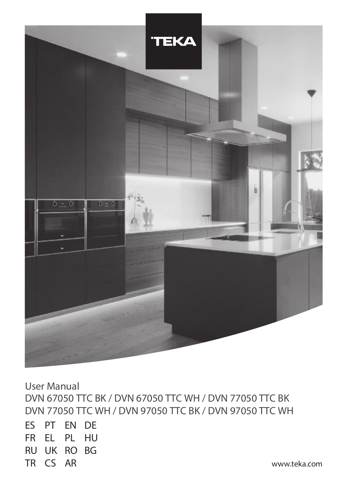 Teka DVN 67050 TTC BK, DVN 67050 TTC WH, DVN 77050 TTC BK, DVN 77050 TTC WH, DVN 97050 TTC BK User guide - ManualMachine.com