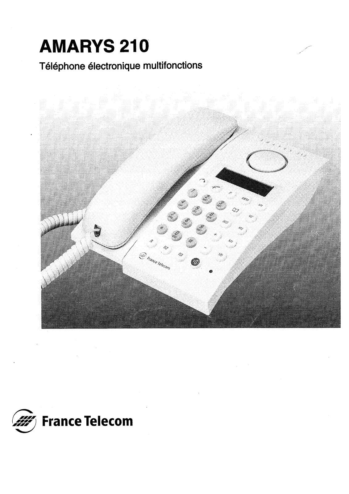 France telecom AMARYS 210 User Manual