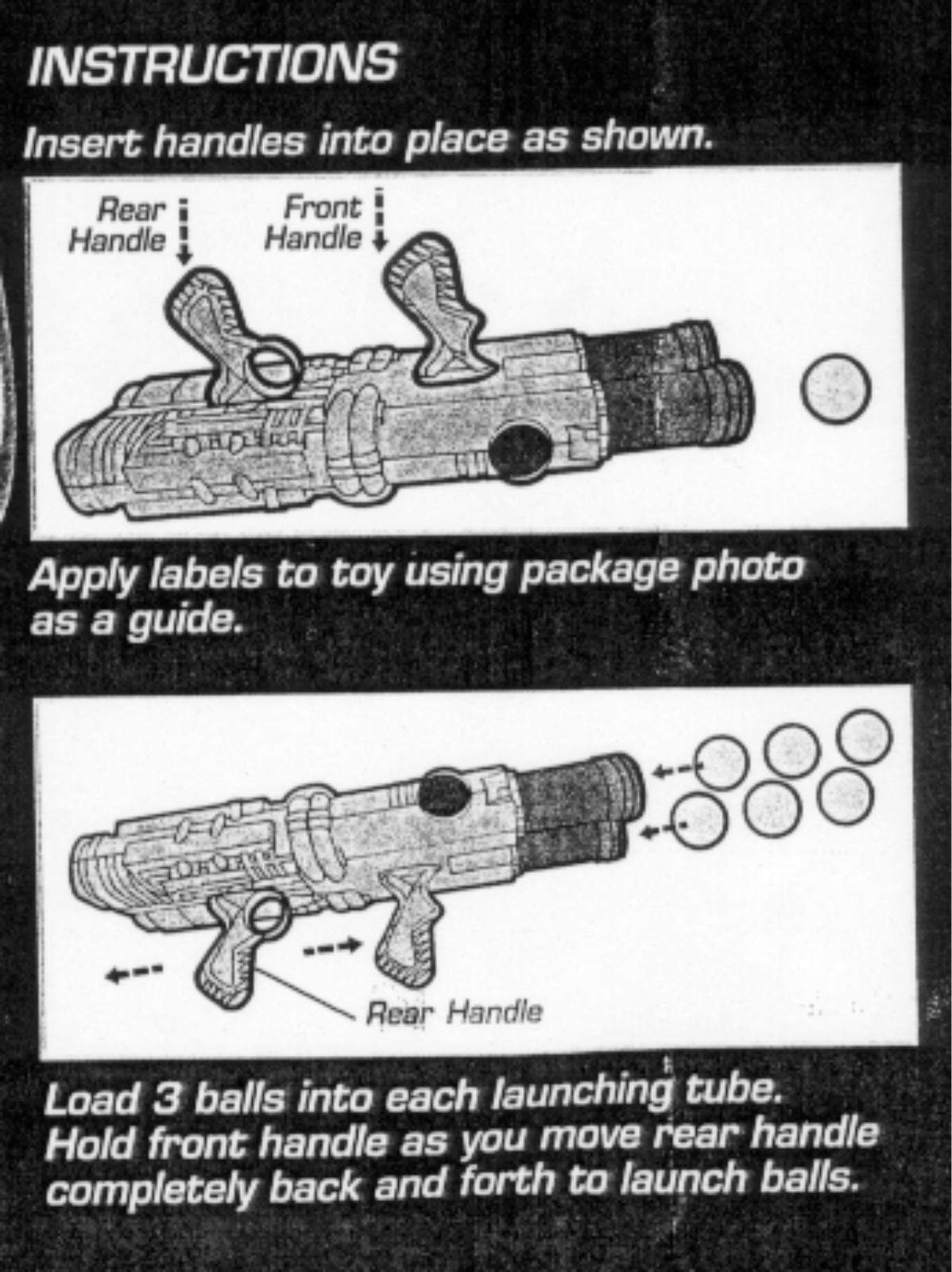 HASBRO Nerf Pulsator User Manual