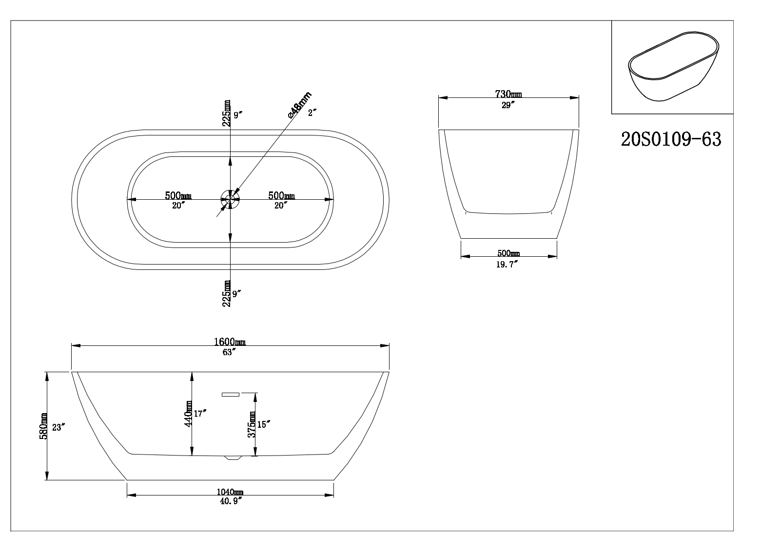Clovis Goods ERVT1100 Dimensions - ManualMachine.com
