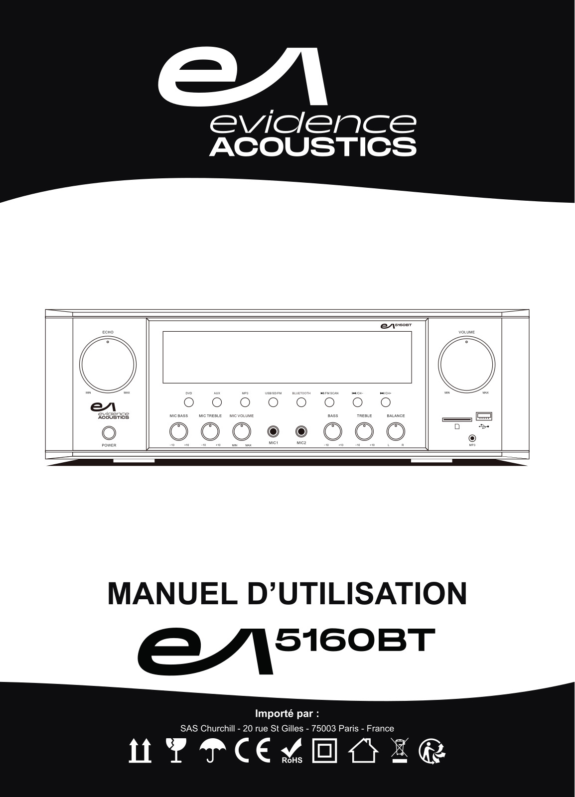 EVIDENCE ACOUSTICS EA 5160BT User guide - ManualMachine.com