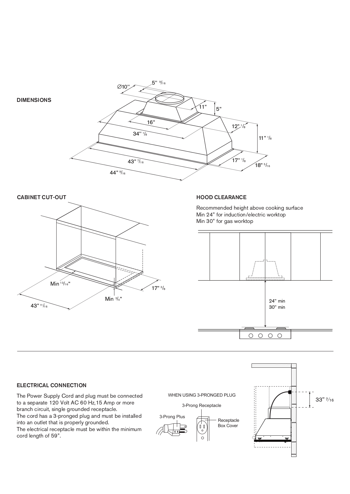 Bertazzoni BER10328 Installation & Assembly - ManualMachine.com
