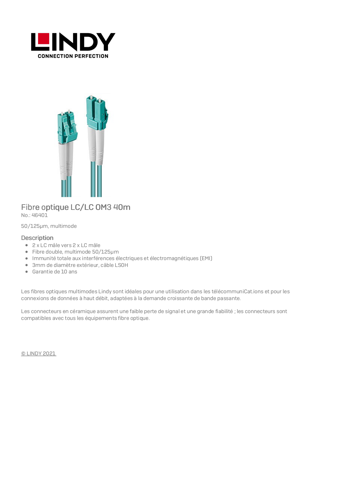 LINDY 46401 Datasheet - ManualMachine.com