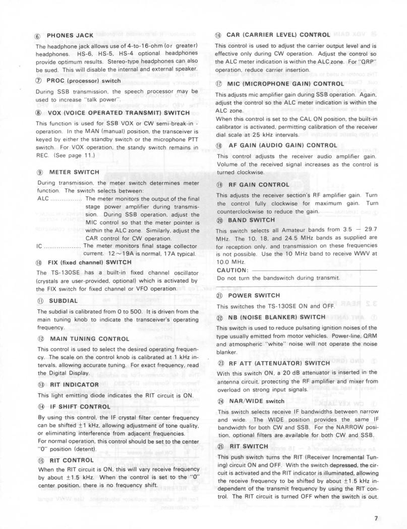 KENWOOD TS-130SE User Manual
