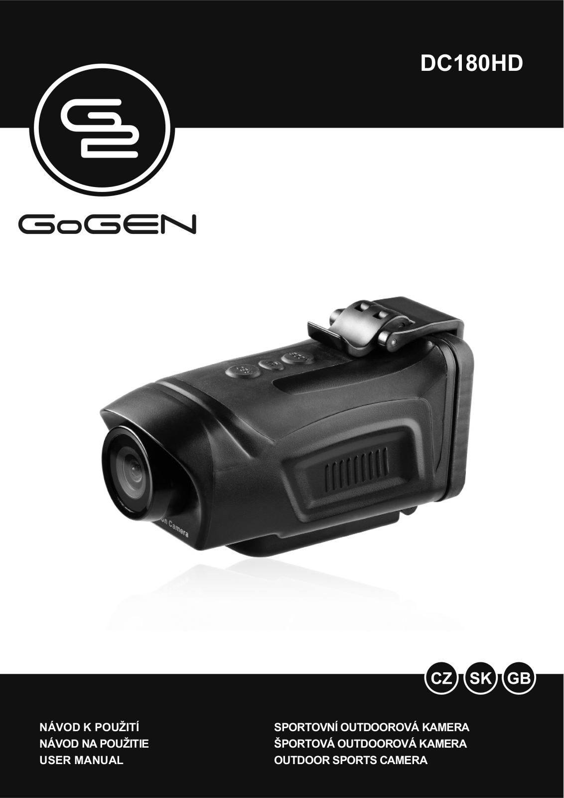 GoGEN DC 180 HD User Manual