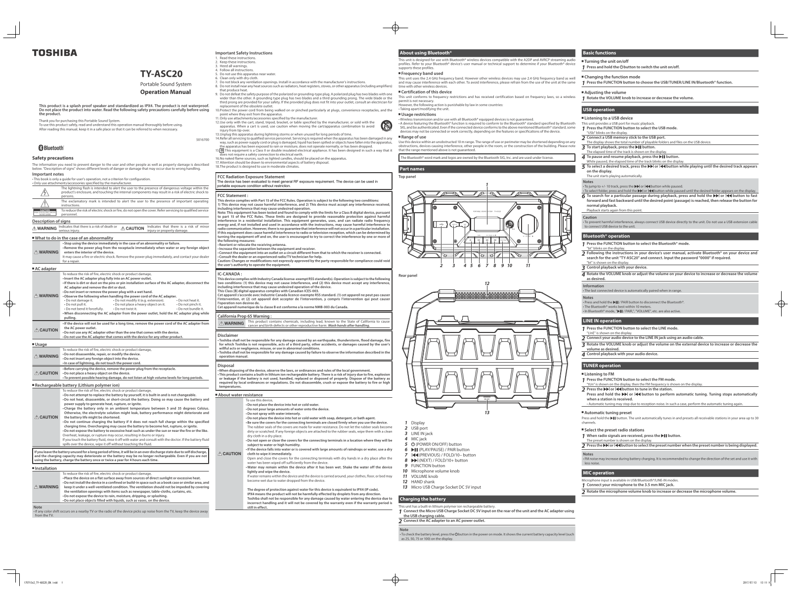 Guangzhou Panyu Juda Car Audio Equipment ASC20 User Manual