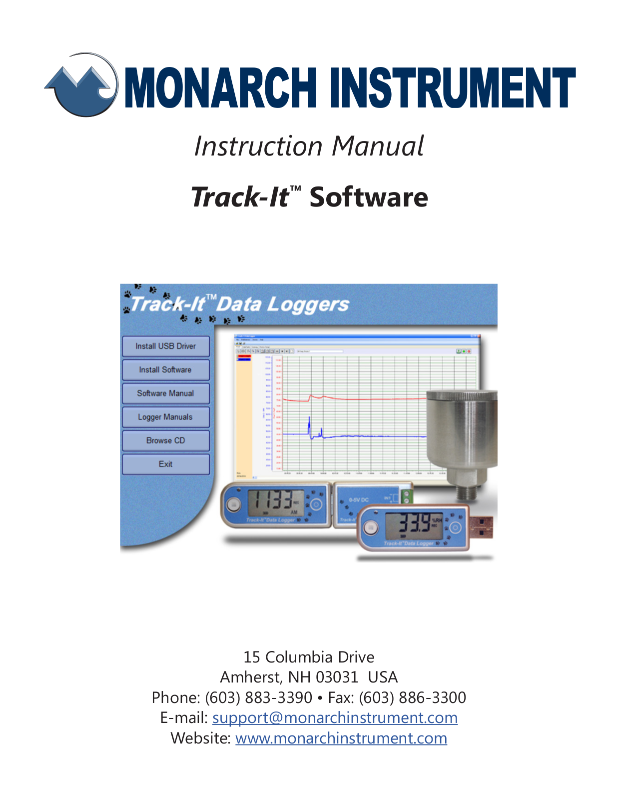 Monarch Instrument Track-It Instruction Manual