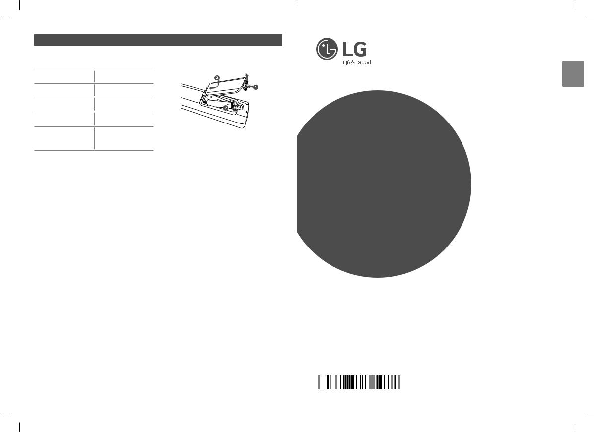 LG OK75-FB Owner's Manual