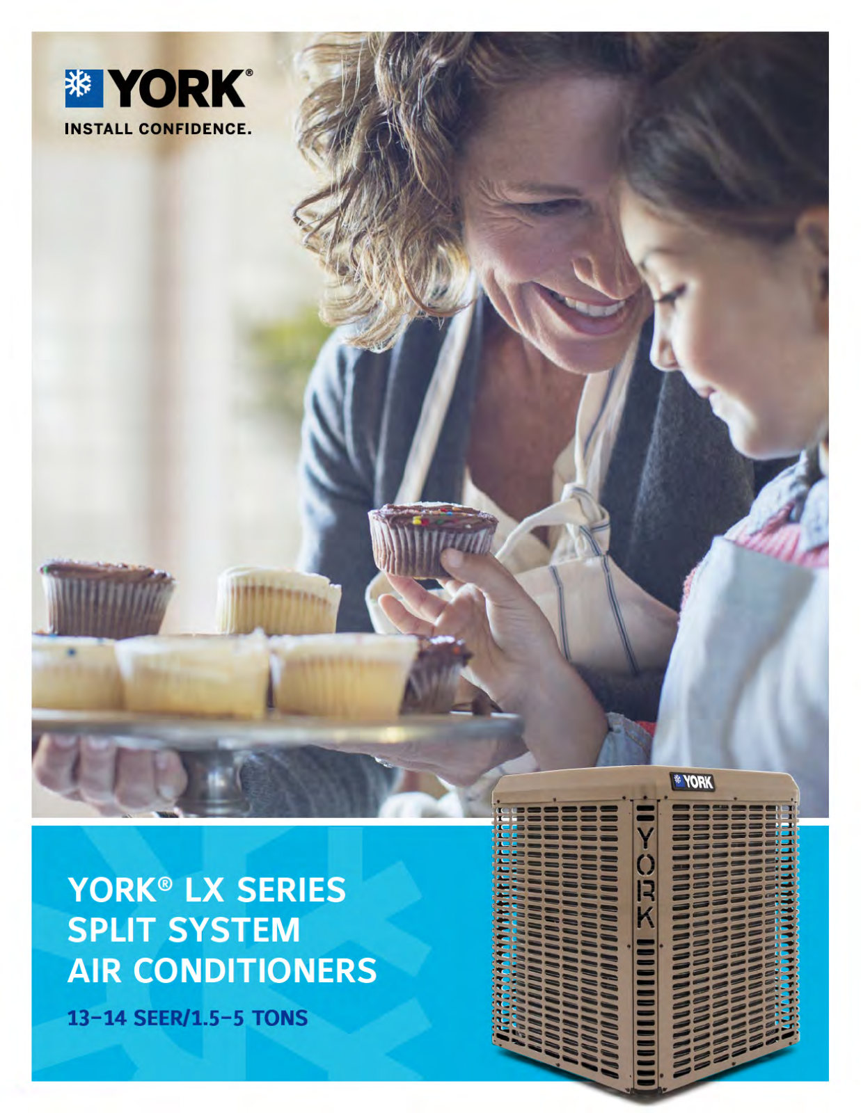 York YCD, YCS, YCE, YFE Air Brochure