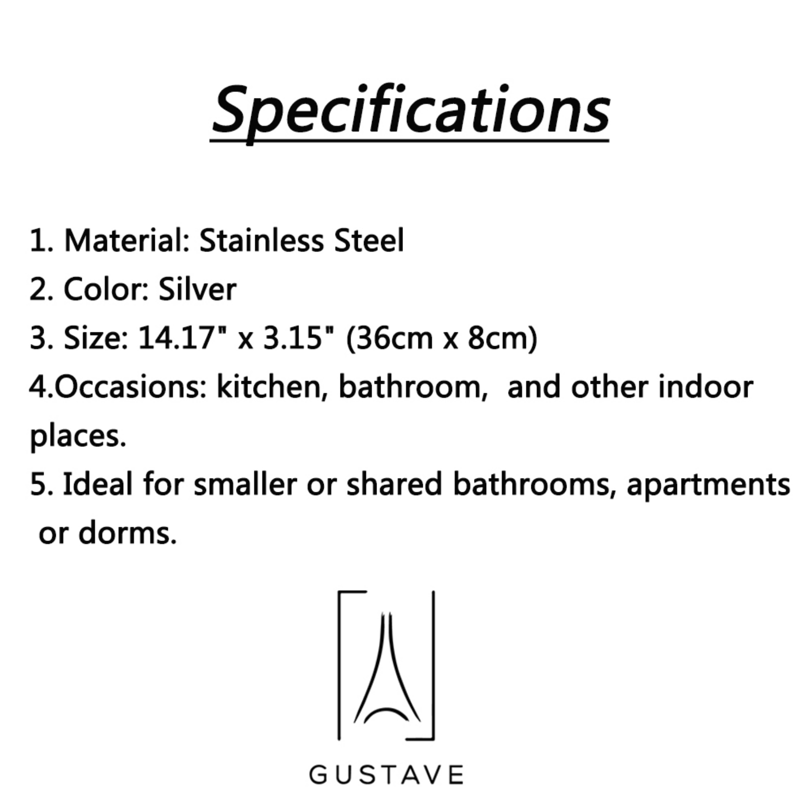 Gustave GBTA1002 Specifications - ManualMachine.com