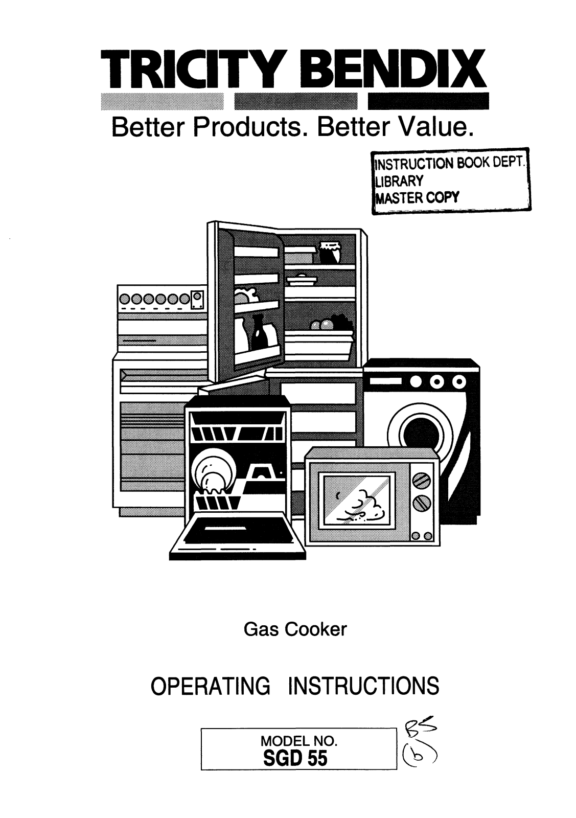 TRICITY BENDIX SGD55W User Manual