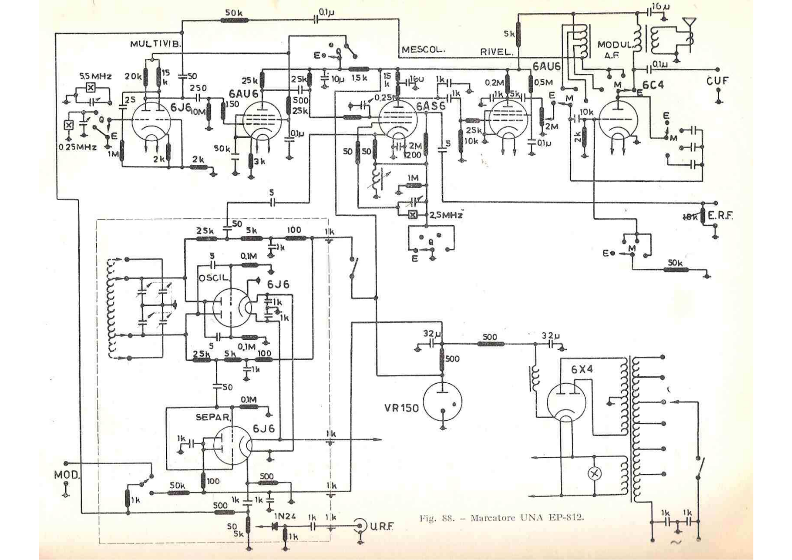 Una ep 812 schematic