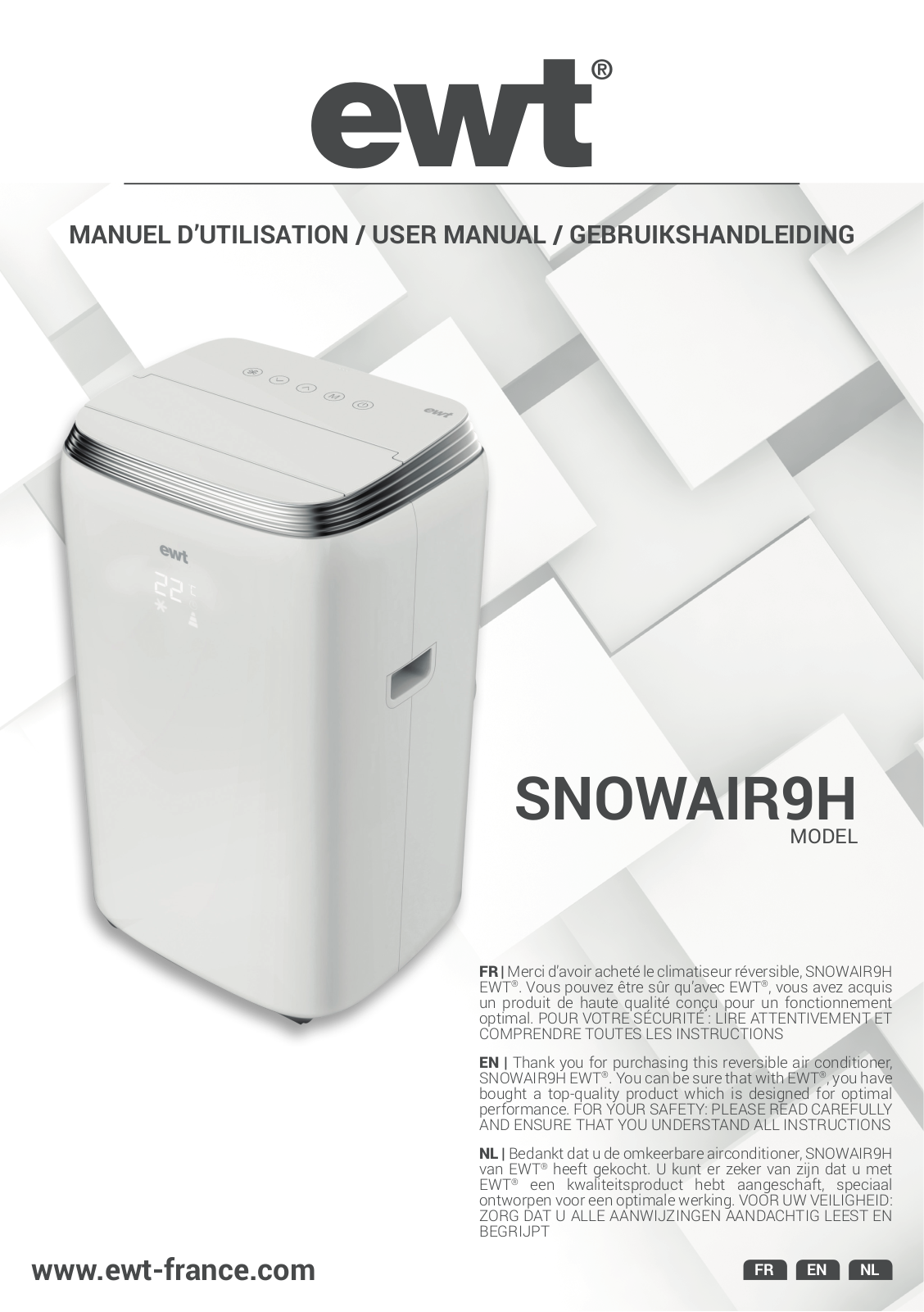 EWT SNOWAIR9H User Manual