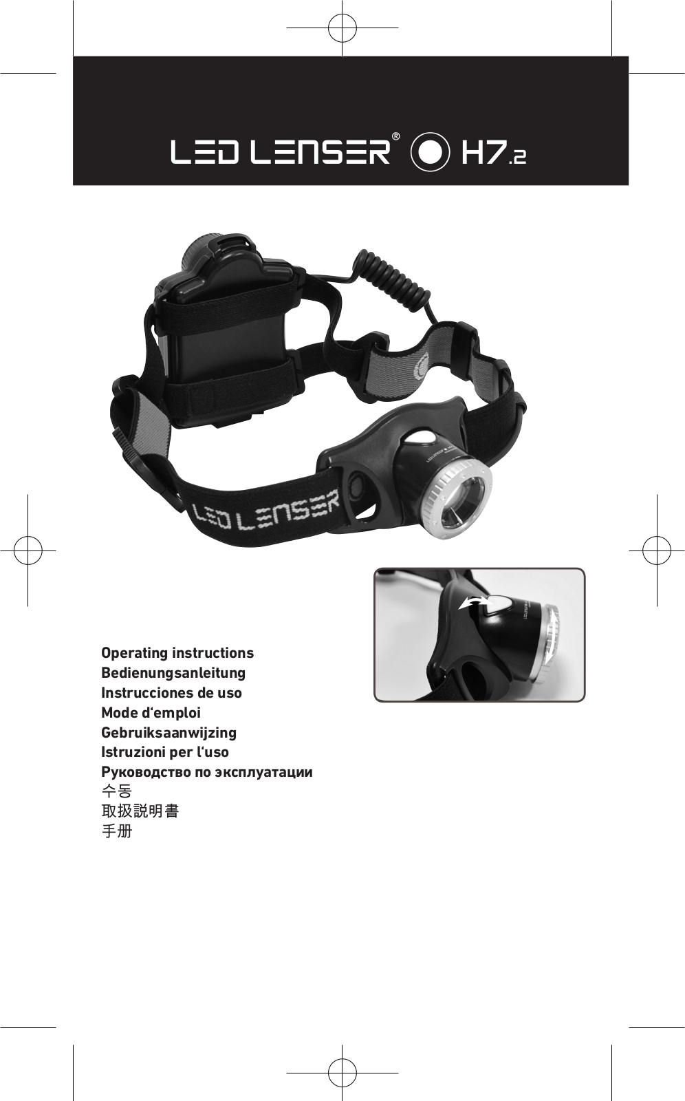 Ledlenser H7.2 User guide