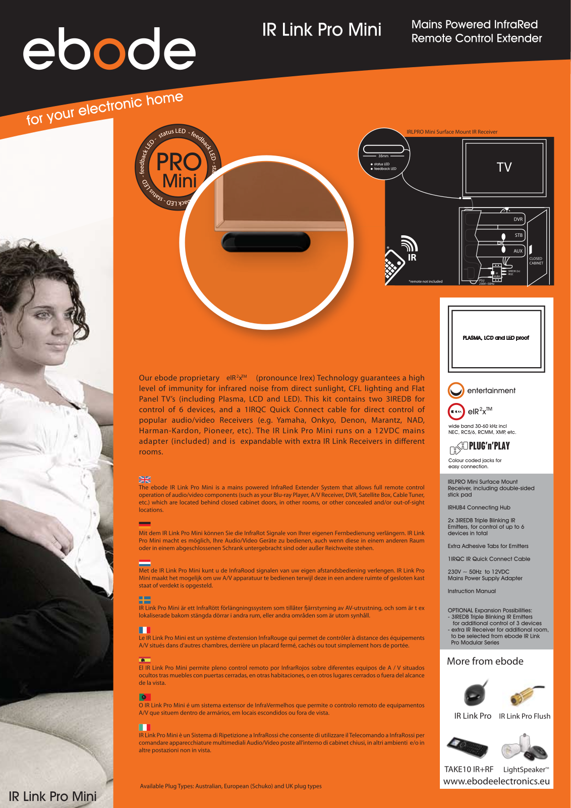 Ebode IR LINK PRO MINI Technical Description - ManualMachine.com
