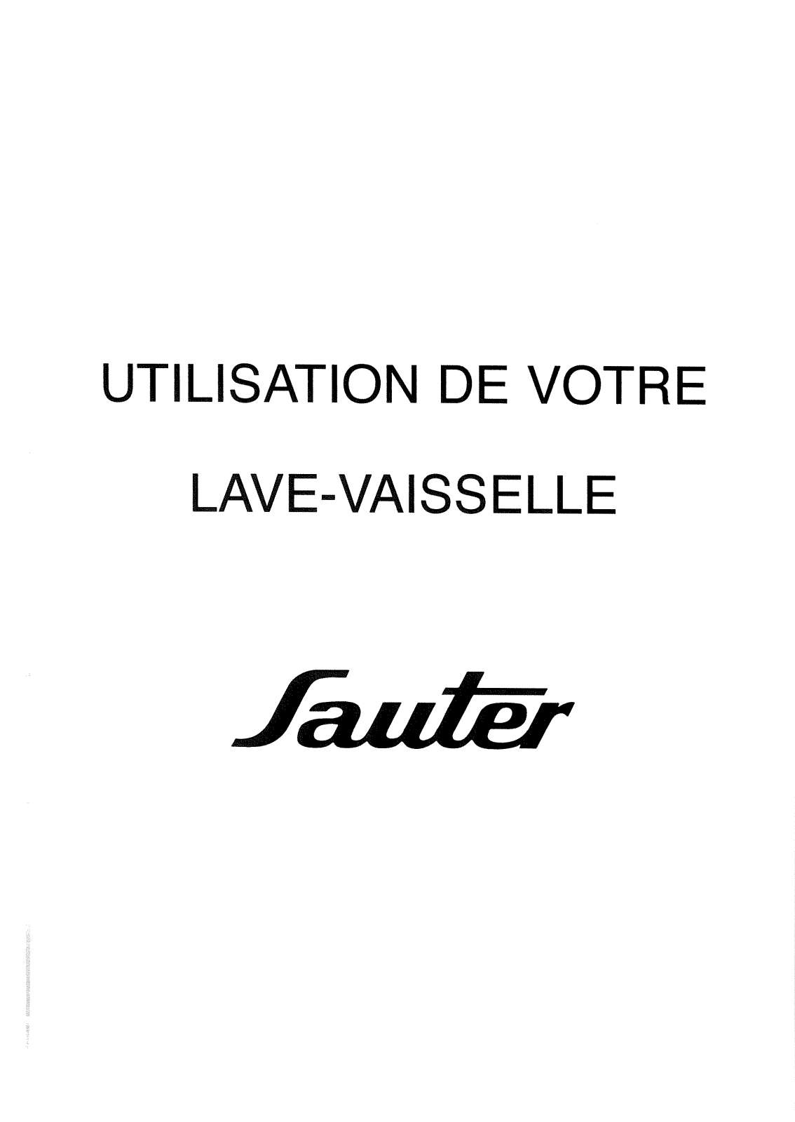 SAUTER VIP1N User Manual