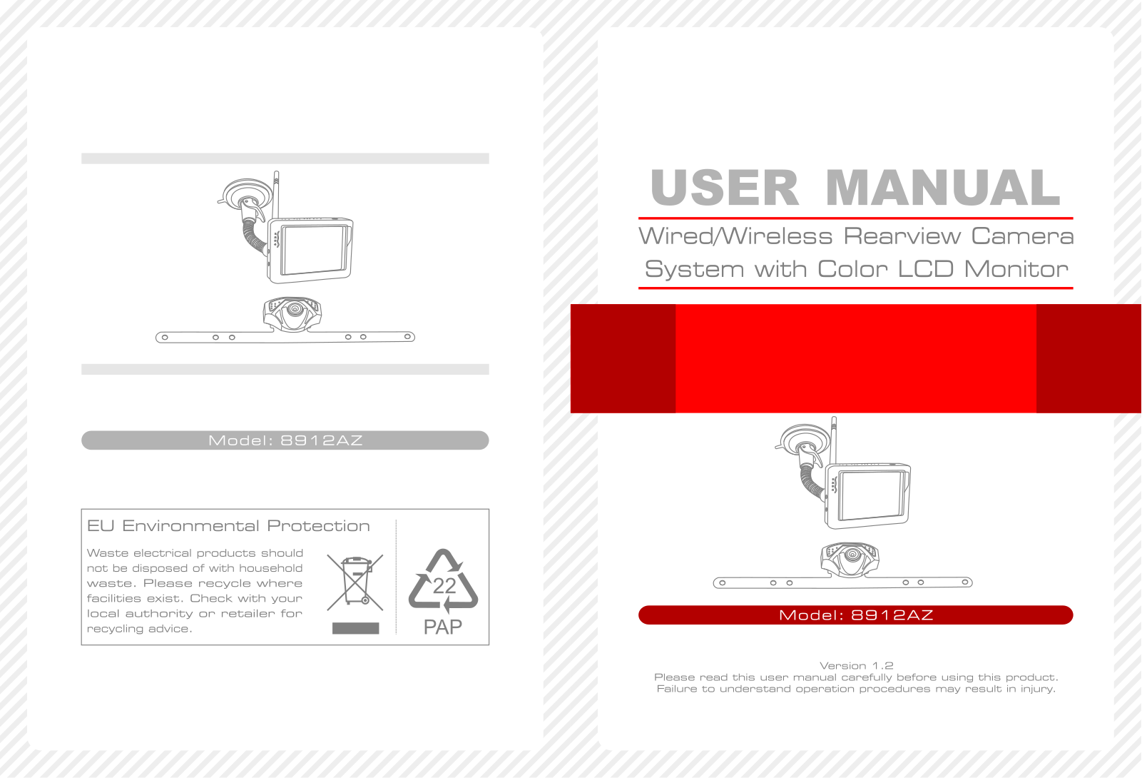 Gospell Smarthome Electronic 8912AZ Users Manual