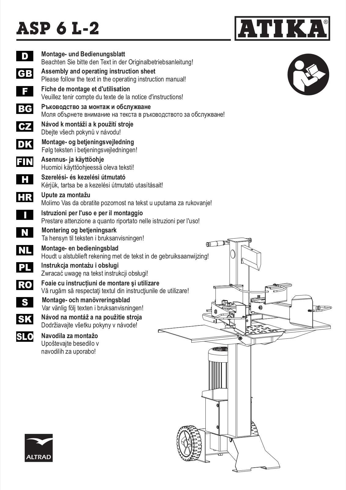 Atika ASP 6 L-2 User guide - ManualMachine.com