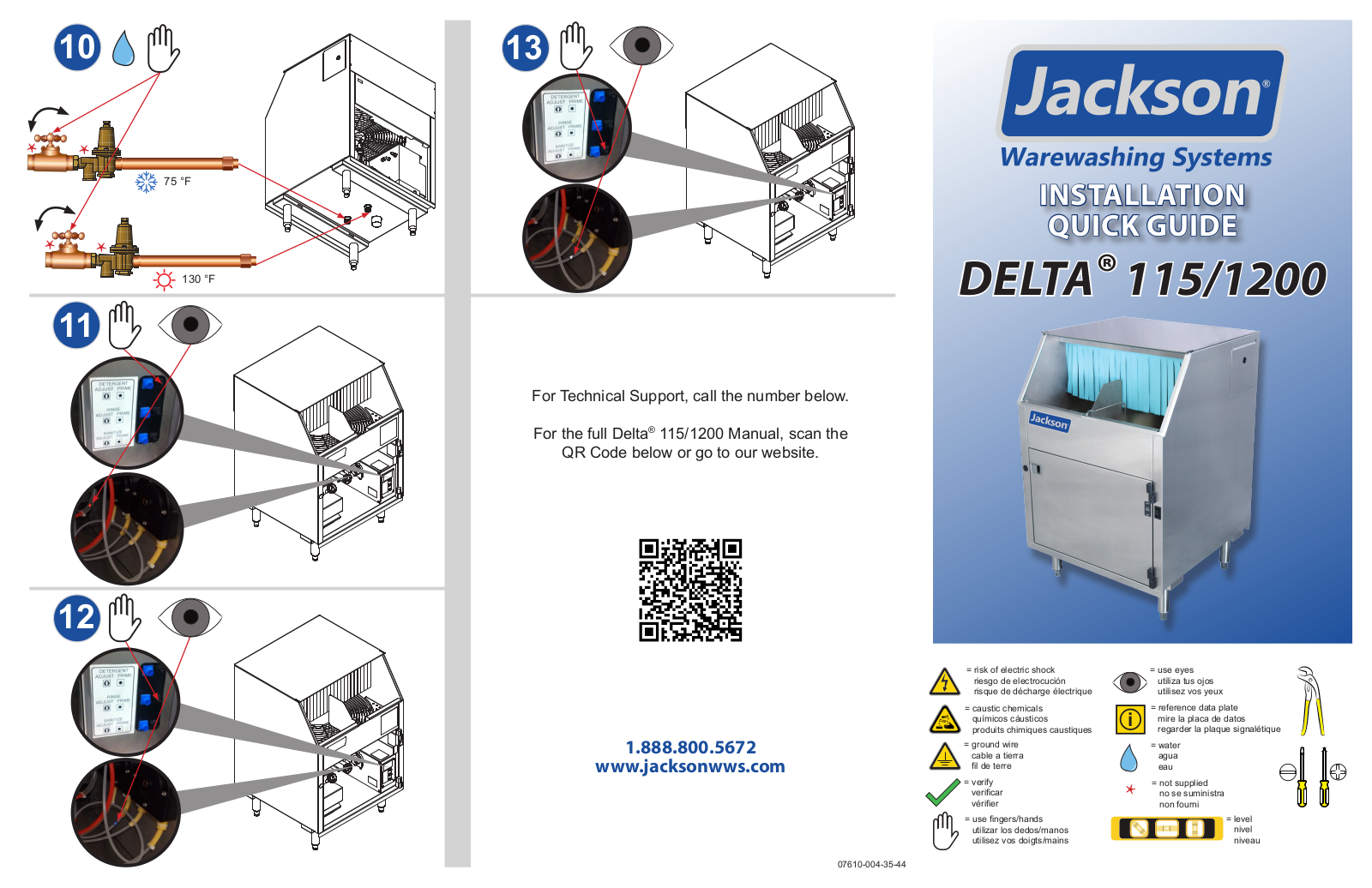 Jackson Delta 115 Installation Manual