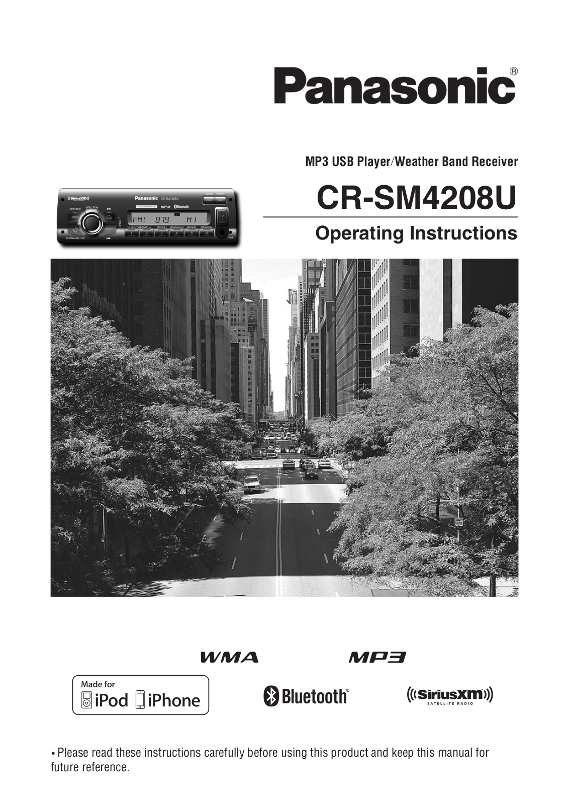 Panasonic of North America 932CR SM4208U User Manual