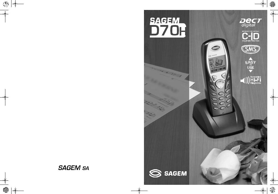 Sagem D80C-2, D70H, D80V-2 Operating Instructions