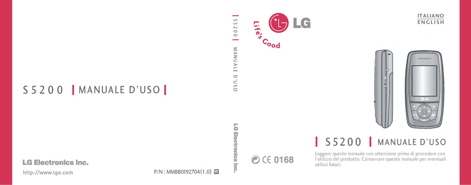 Lg S5200 User Manual