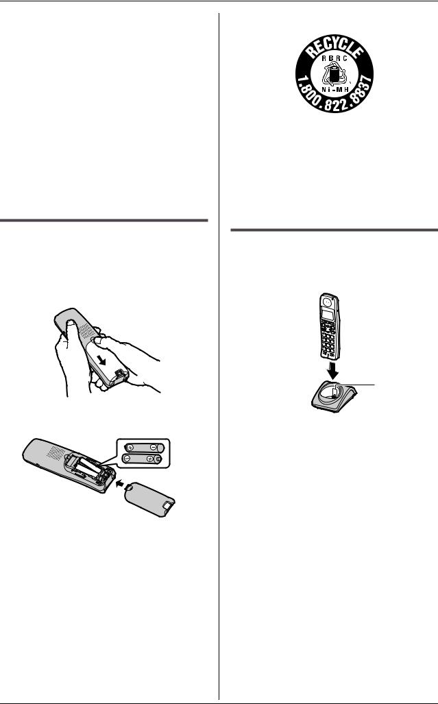 Panasonic KX-TG1034, KX-TG1035 Operating Instructions