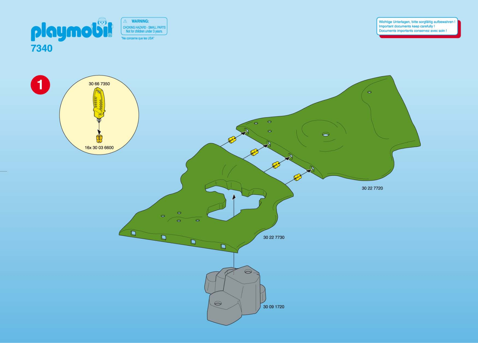 Playmobil 7340 Instructions