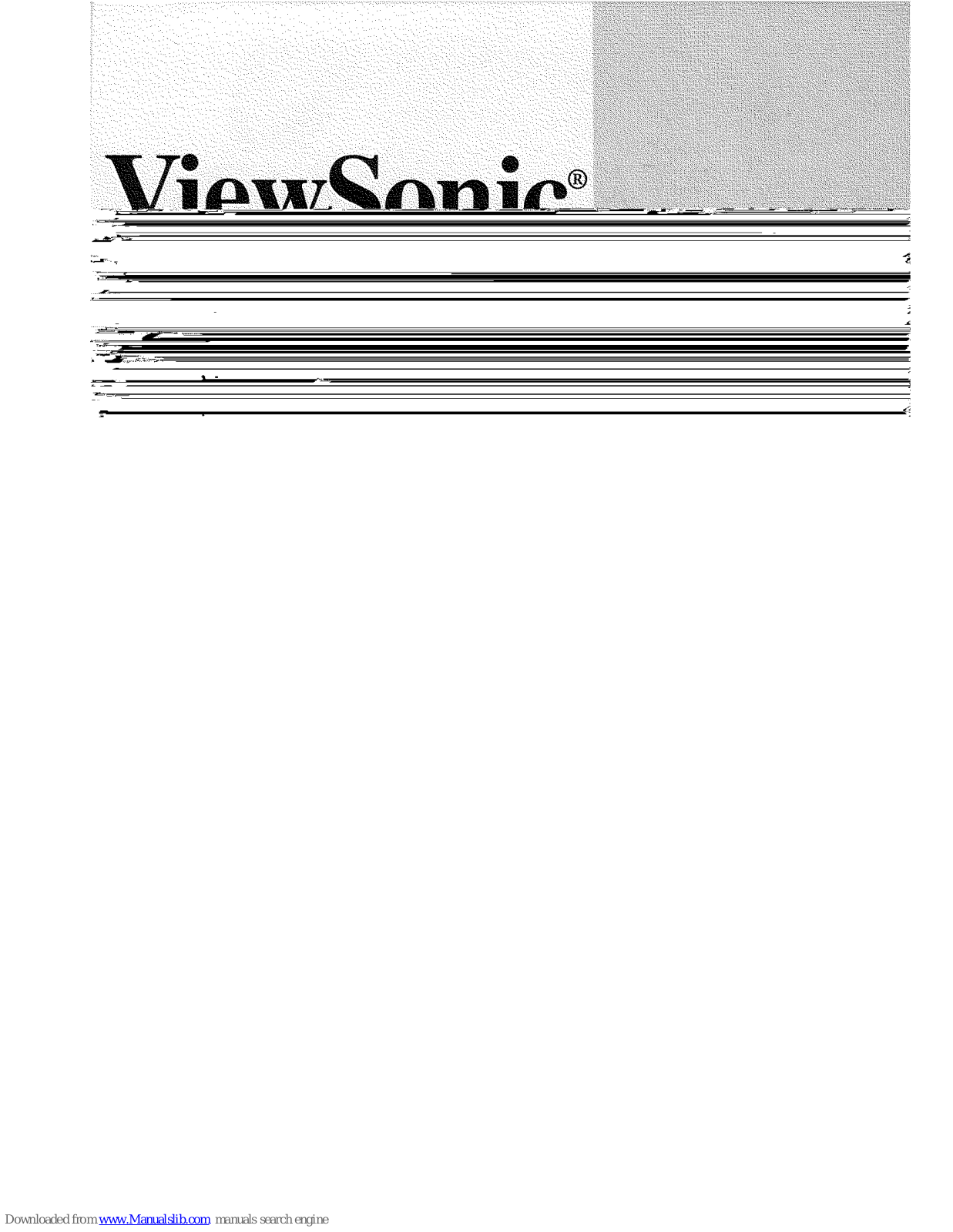 ViewSonic GA655, VCDTS 21403-1 User Manual