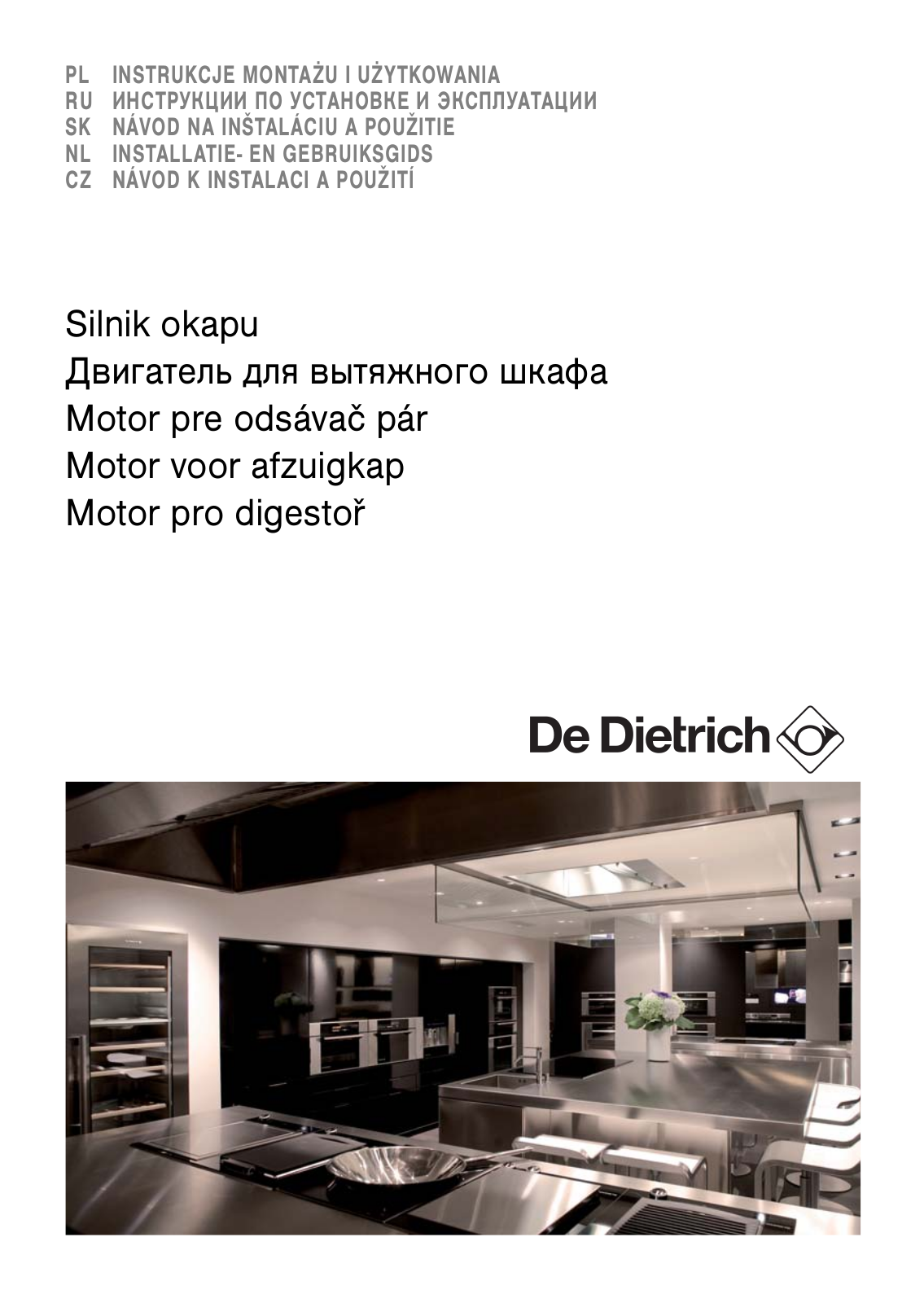 De dietrich DHK1100 User and installation Manual