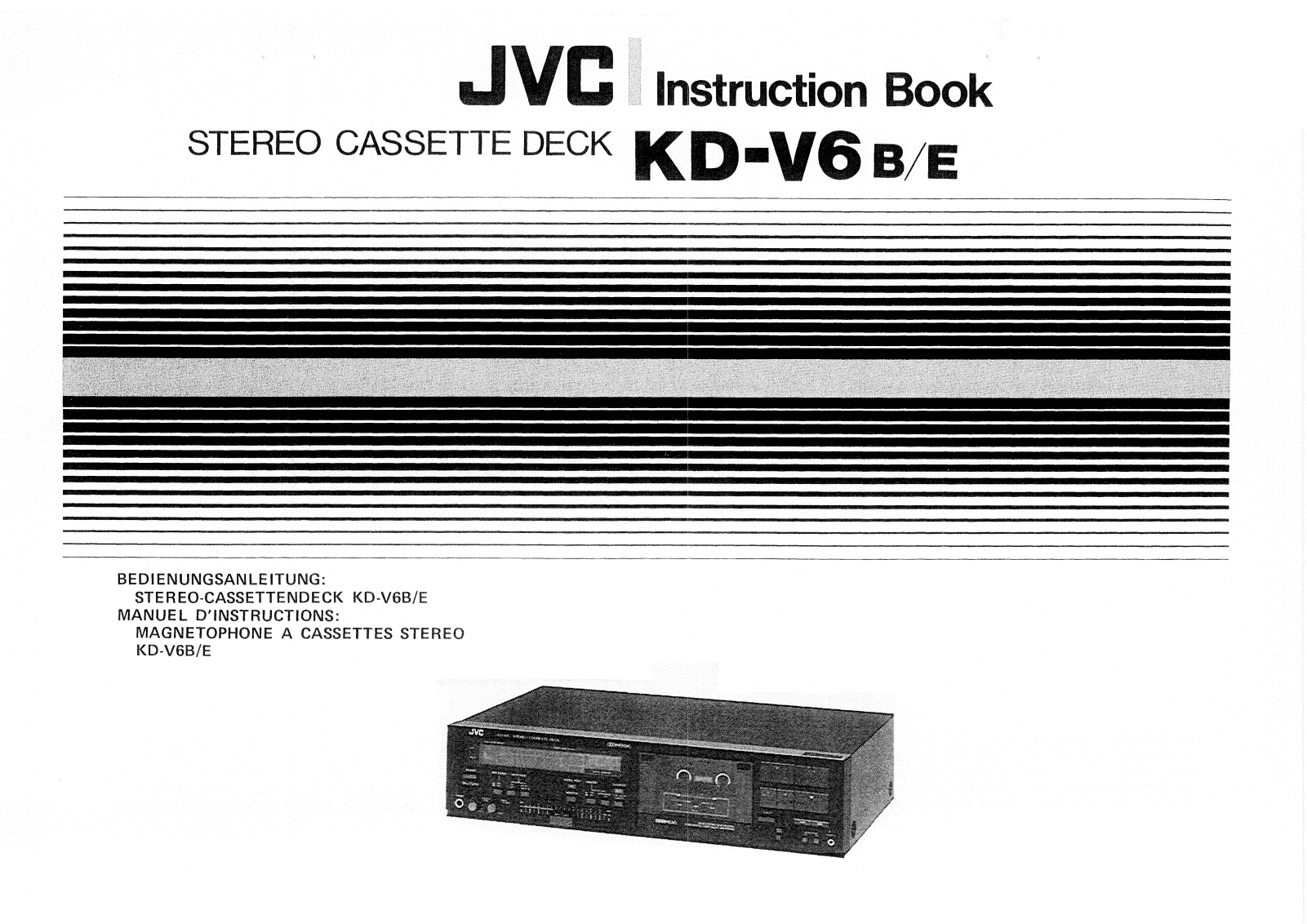 Jvc KD-V6 Owners Manual