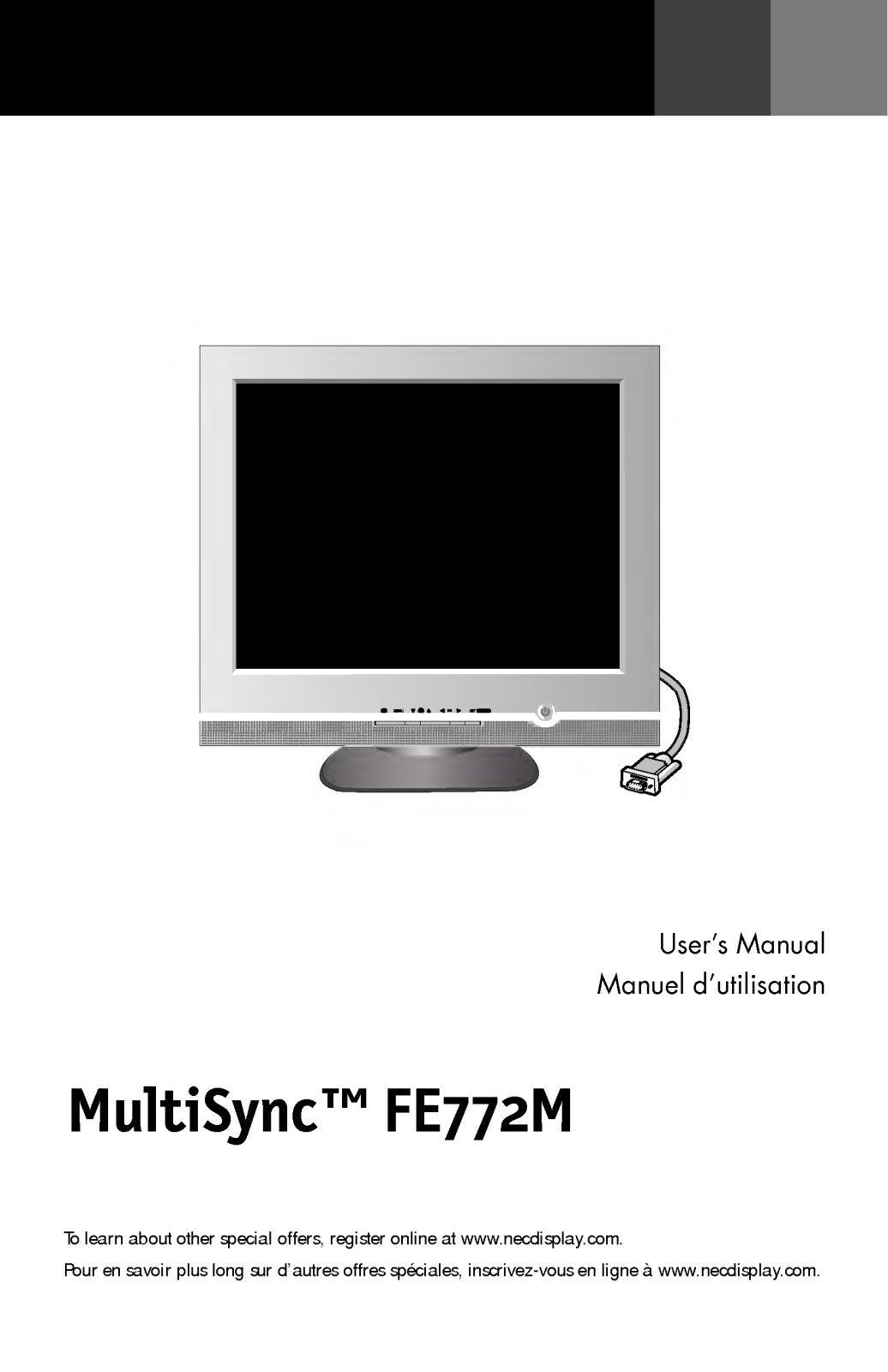 LG FE772M User Manual