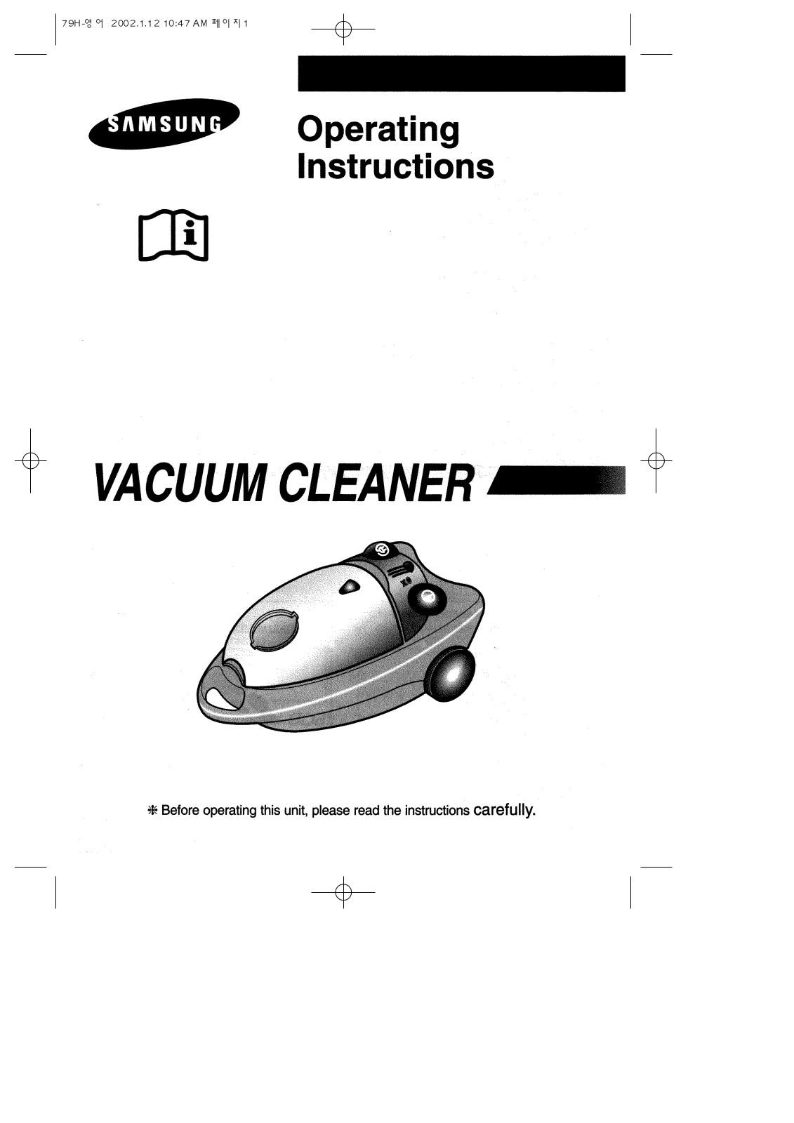 SAMSUNG VC-7715H User Manual