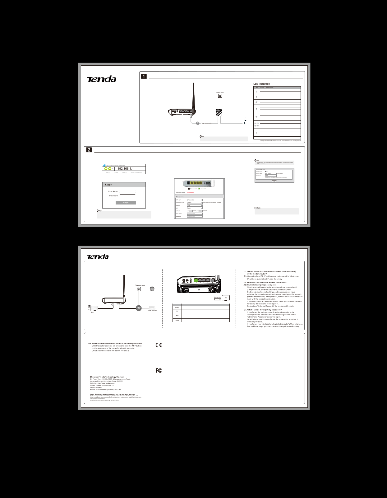 Tenda D151 User Manual