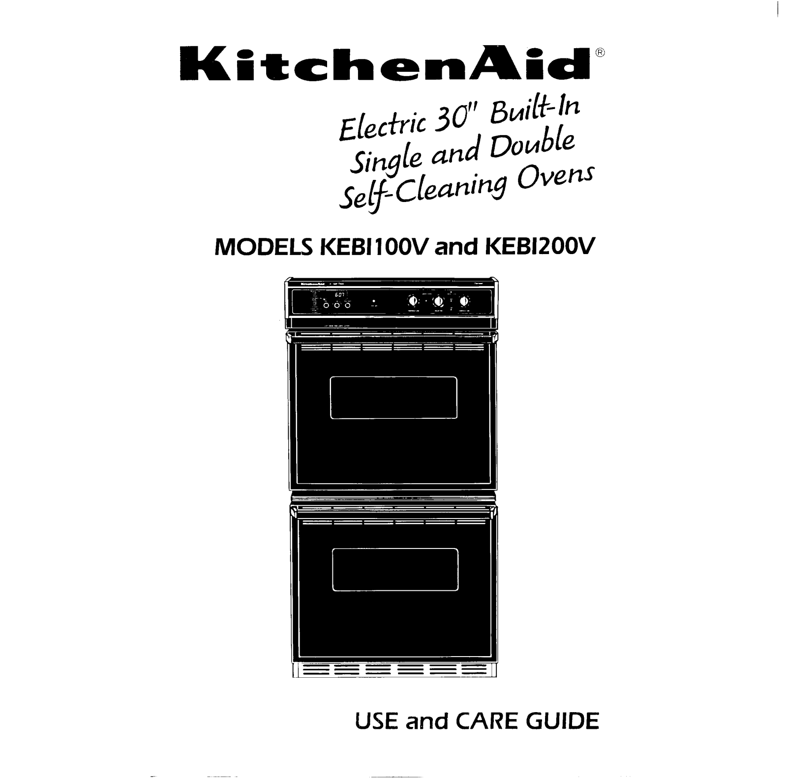 KitchenAid KEBI100V, KEBI200V, 122 User Manual