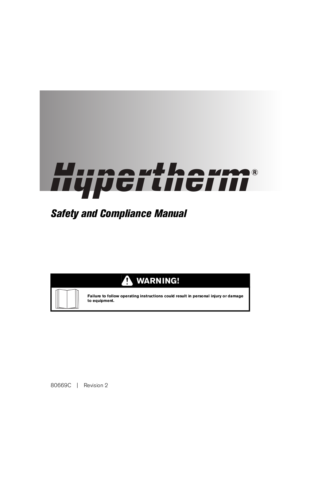 Hypertherm 80669C User Manual