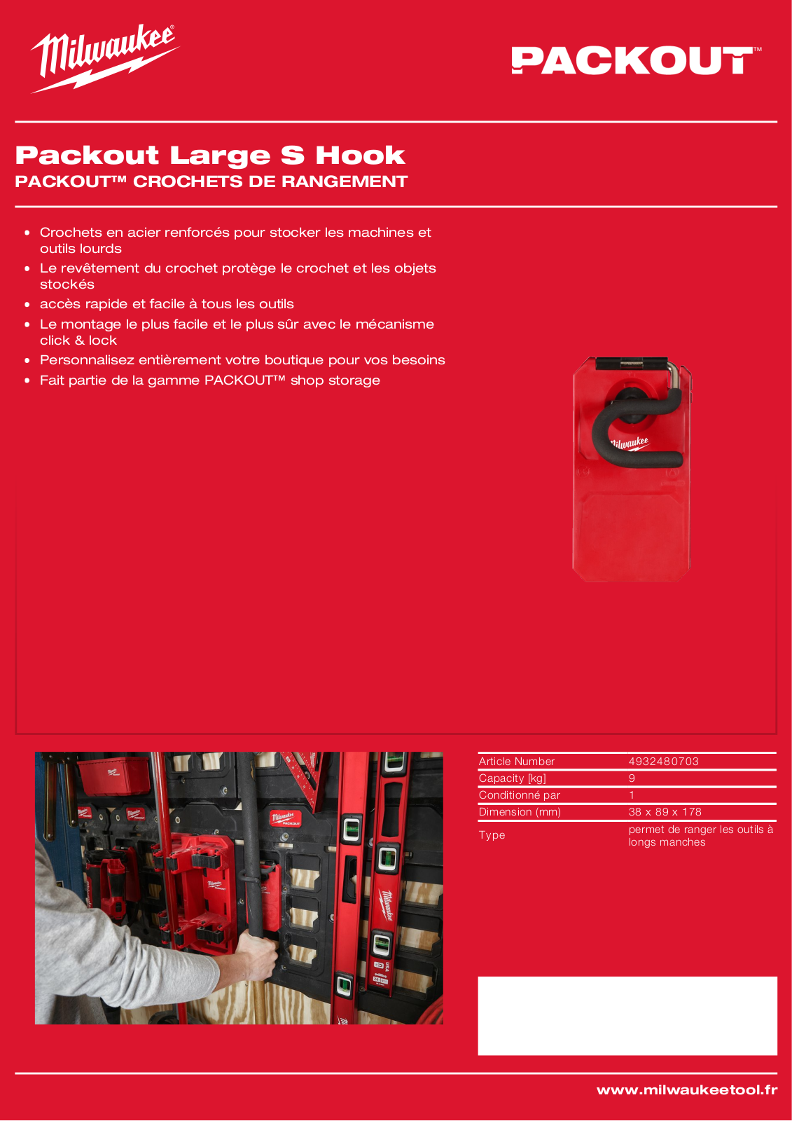 Milwaukee 4932480703 Specification - ManualMachine.com