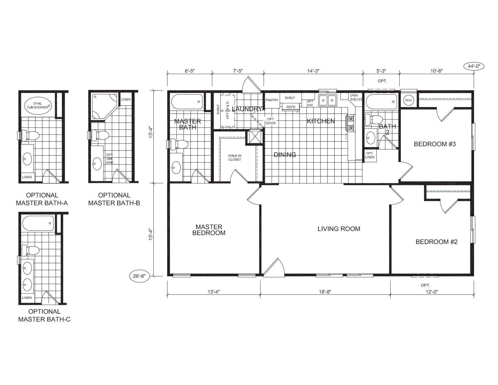 Silvercrest SM-05 Floor Plan