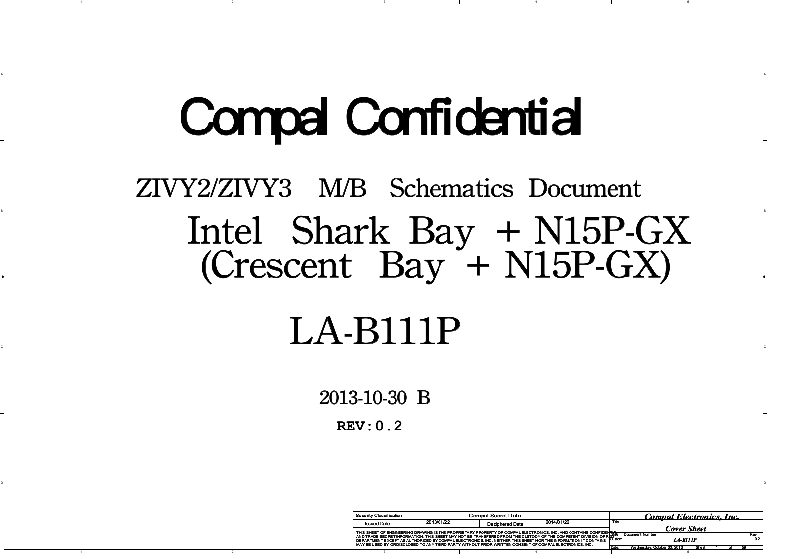 Compal LA-B111P Schematics