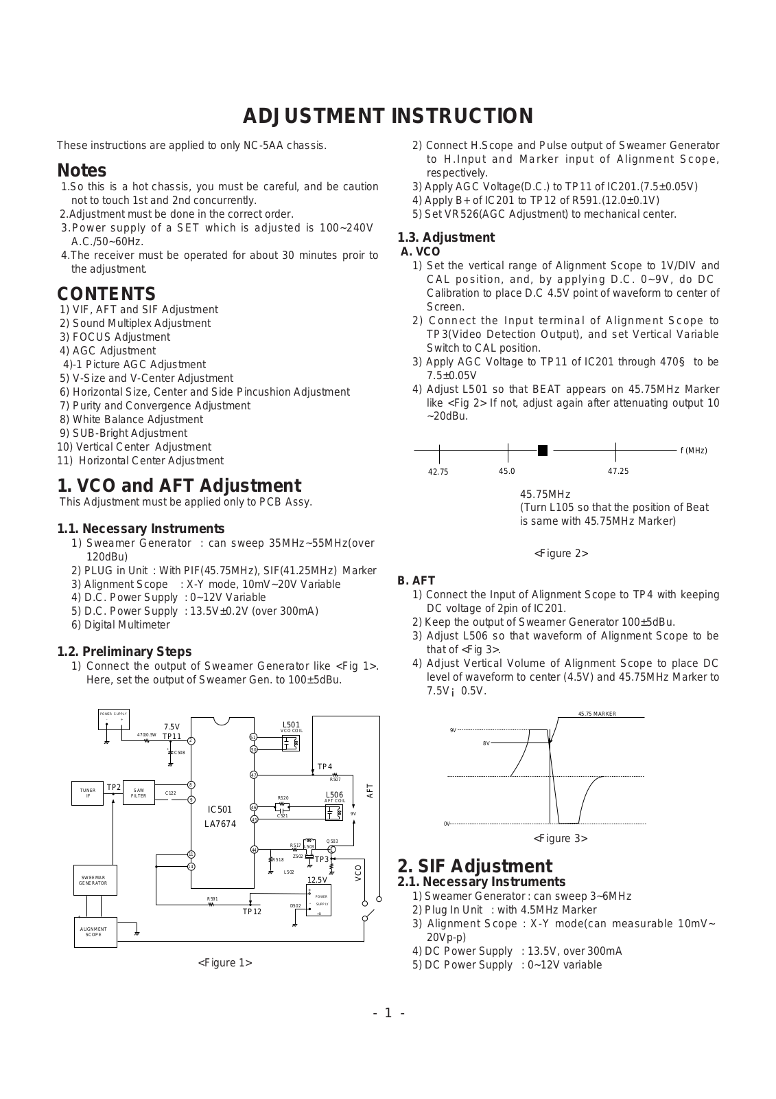 LG Goldstar CN-14B80H Schematic