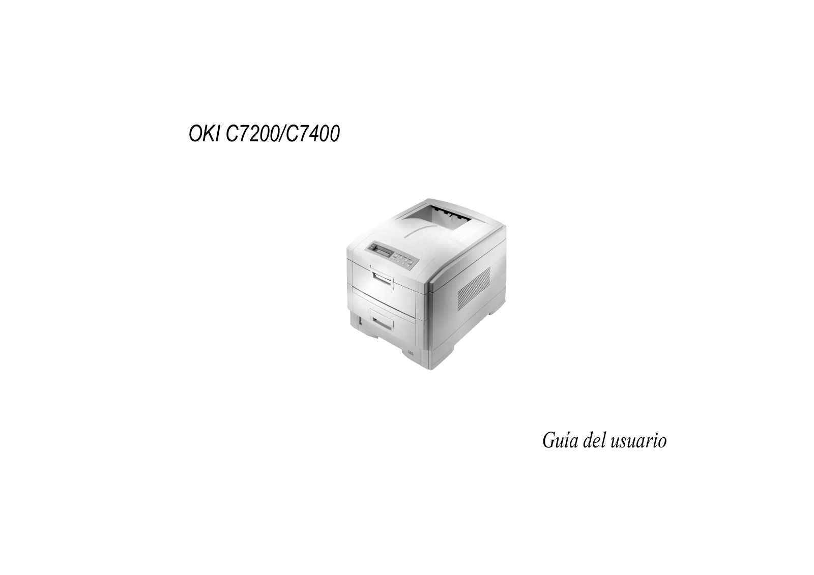 OKI C7400 User's Guide