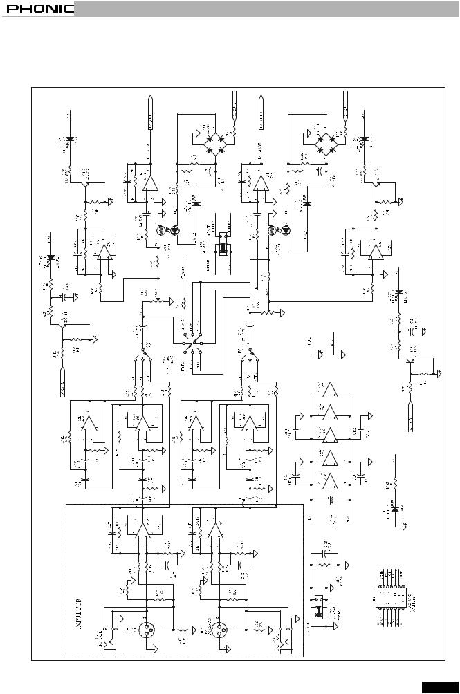 PHONIC MAX860, MAX1500, MAX 2500 Service Manual