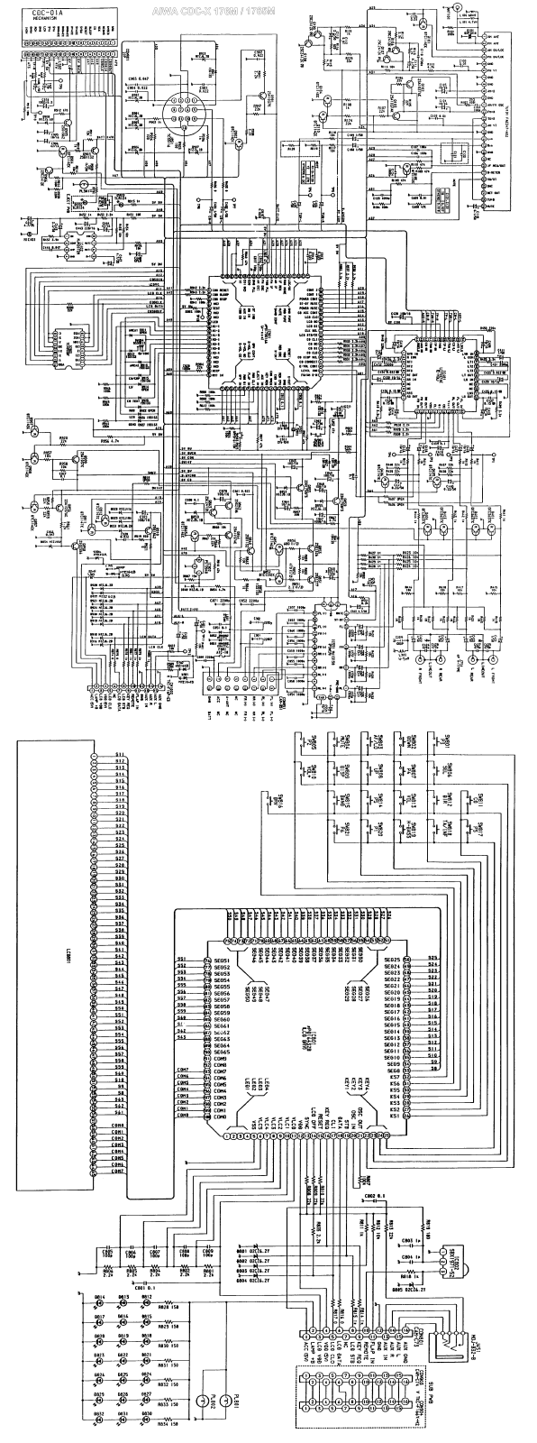 AIWA CDC-X176M, DC-X1765M Service Manual