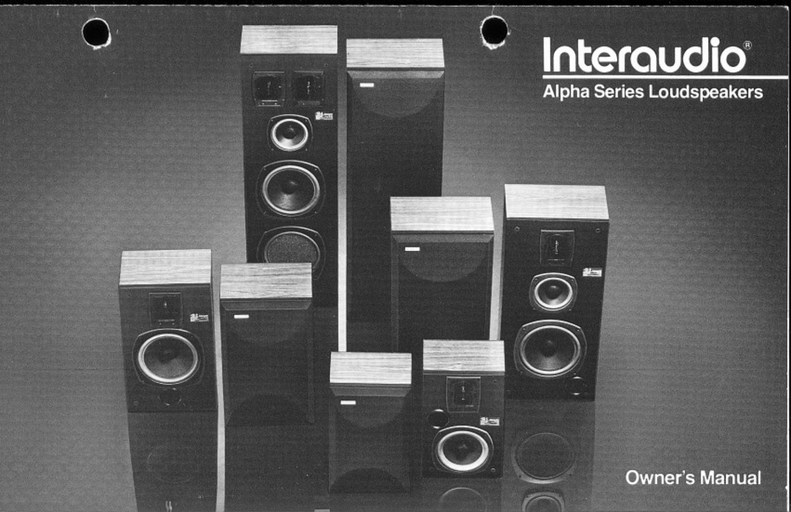 Bose Interaudio Alpha Owner's Manual