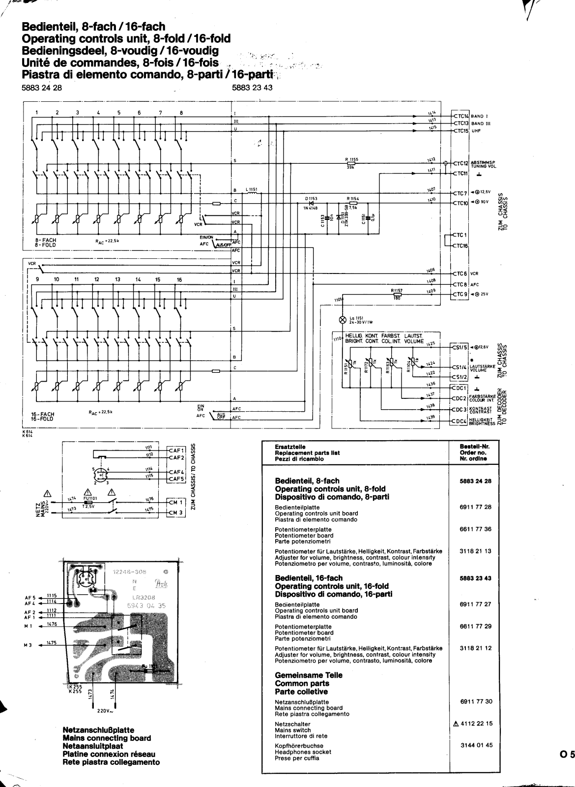 ITT 3723 Schematic