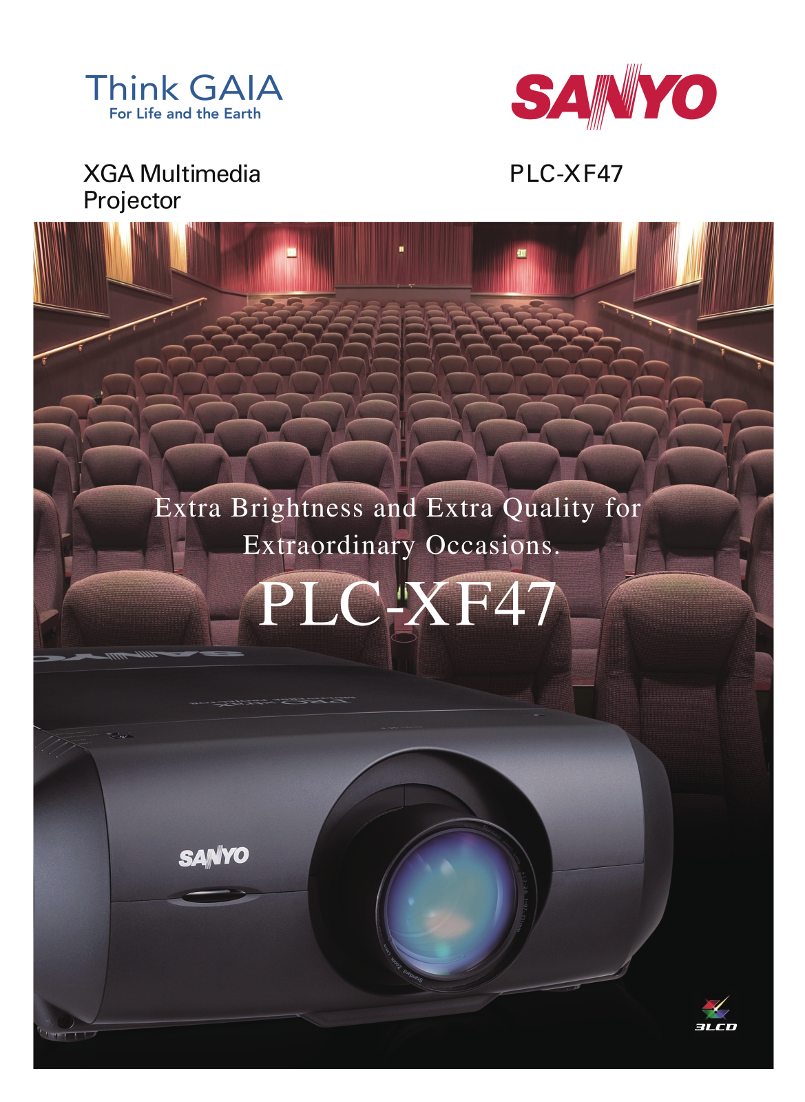 Sanyo PLC-XF47 User Manual