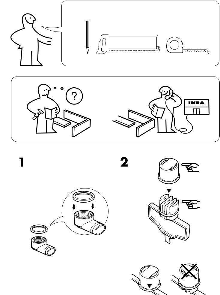 Ikea S39903244, S69903539, S79894742, S99119566, S99903528 Assembly instructions