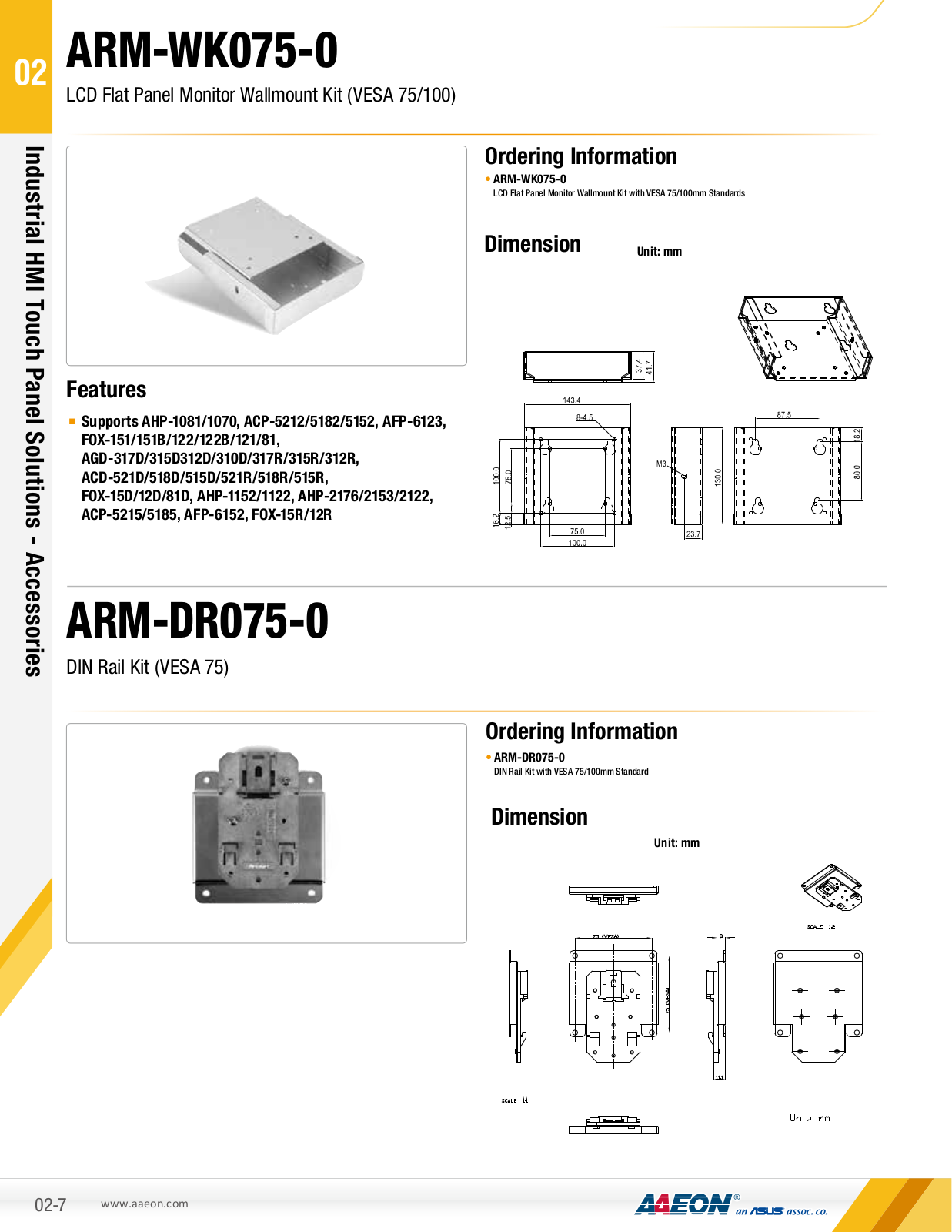 AAEON ARM-DR075-0 User Manual