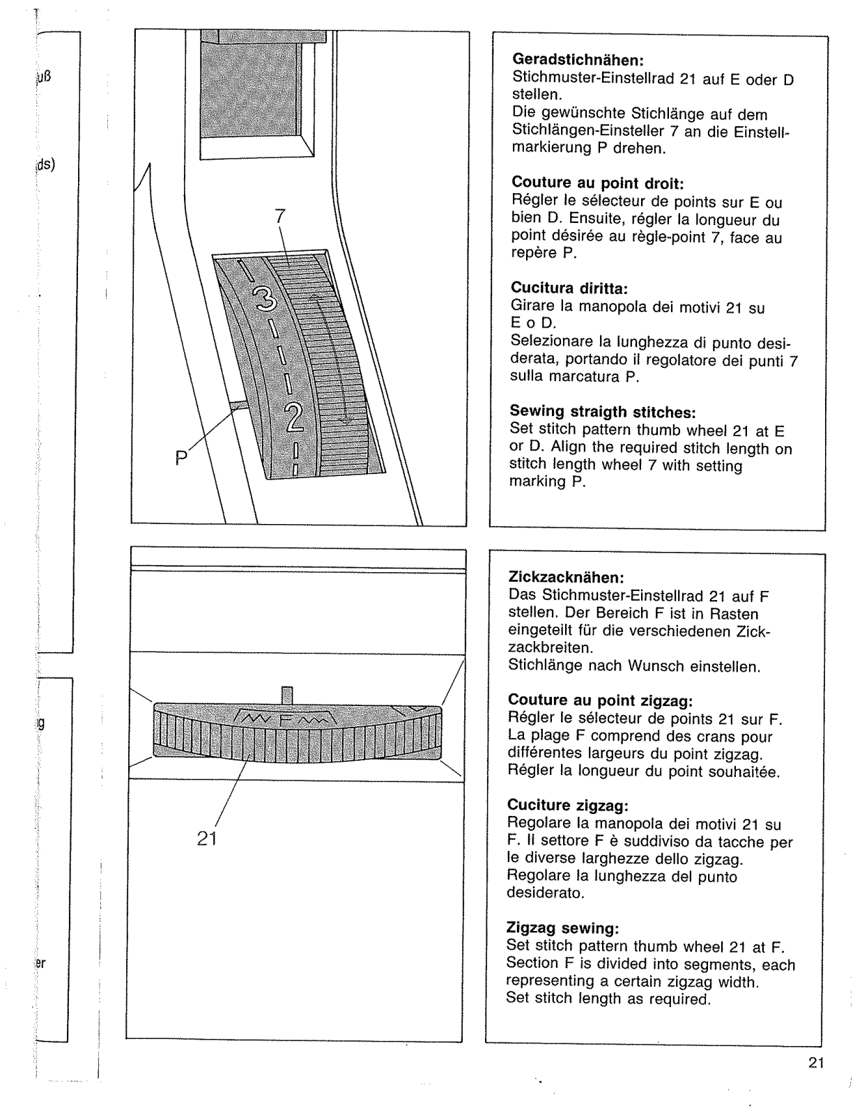 Bernina 100 PART 1, 200 PART 1 User Manual