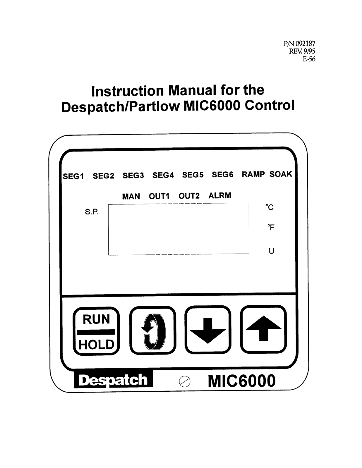 Despatch MIC6000 Specifications